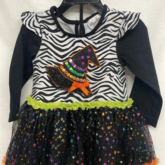 Rare Editions Girls Halloween Dress 24 months - Picture 2 of 4